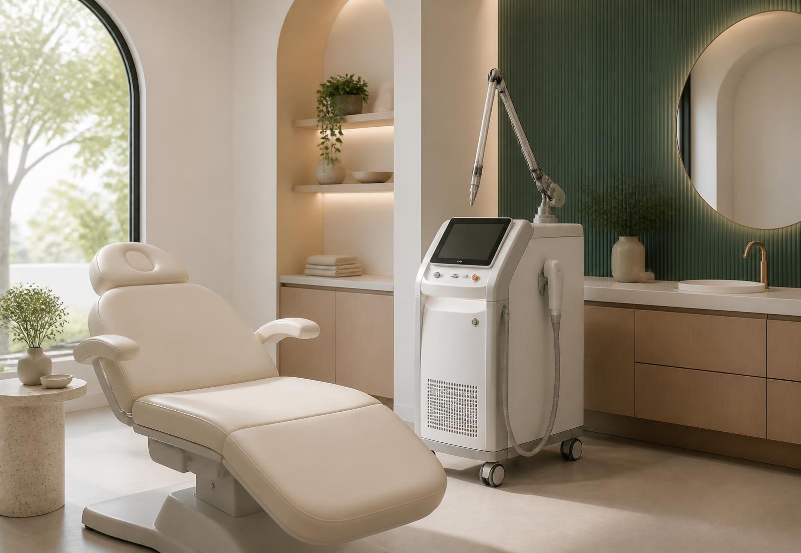 Dhillon Skin Clinic private laser treatment room